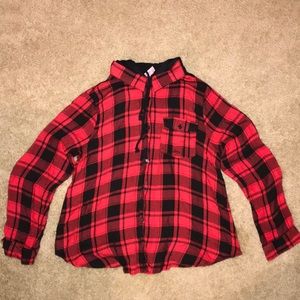 XL NoBoundaries hooded flannel